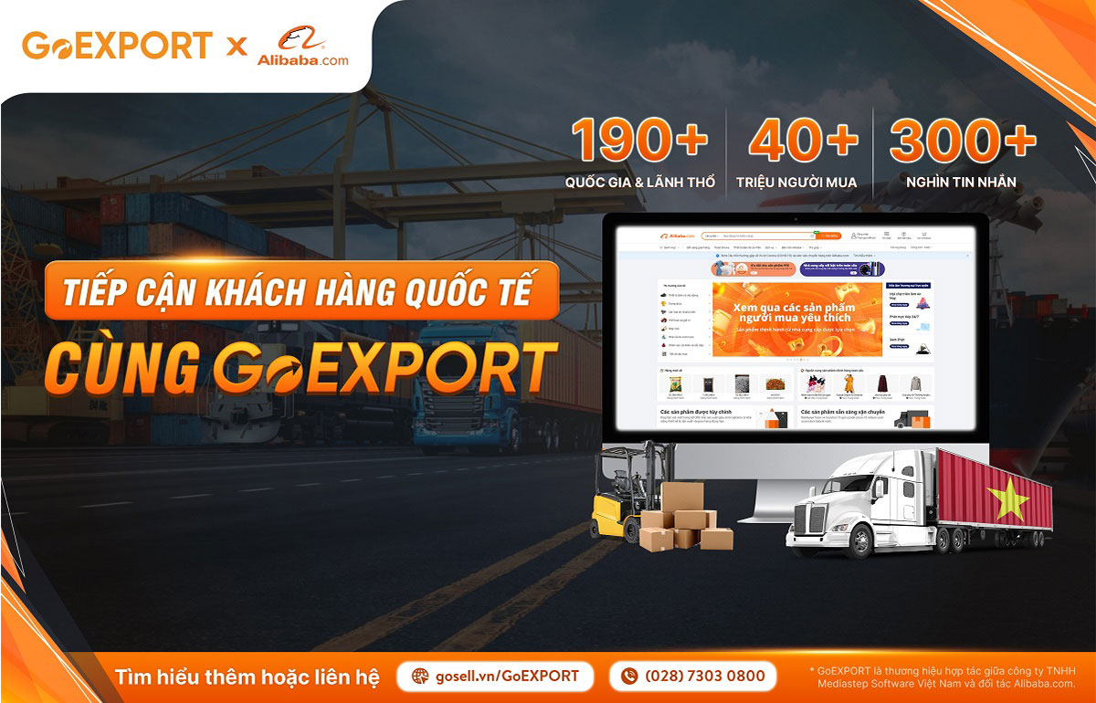 GoEXPORT là giải pháp giúp các doanh nghiệp trong nước mang sản phẩm đến người tay mua hàng quốc tế