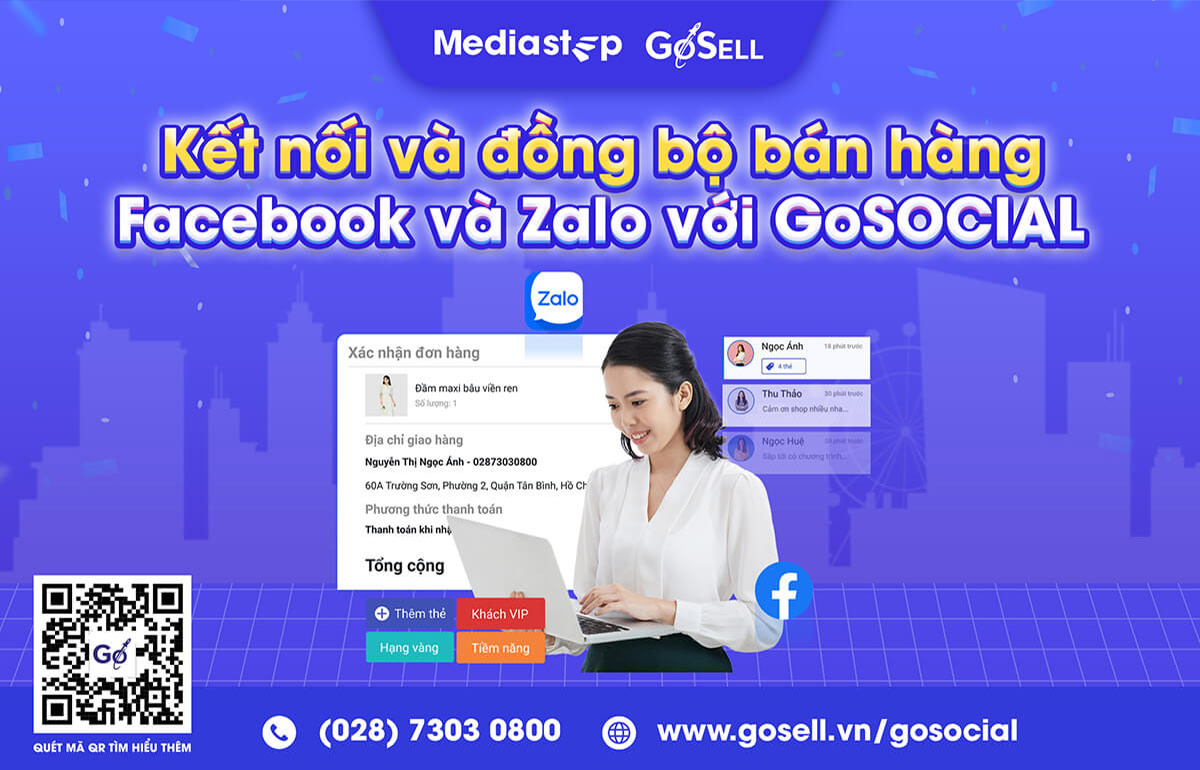 Duy trì tương tác và chuyển đổi khách hàng hiệu quả trên Facebook với GoSOCIAL