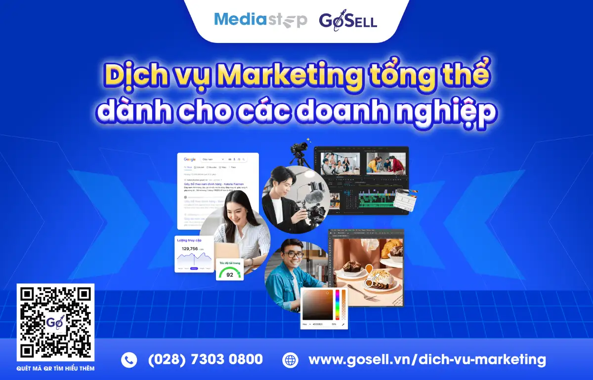 Dịch vụ Marketing tổng thể của Mediastep Software Việt Nam.