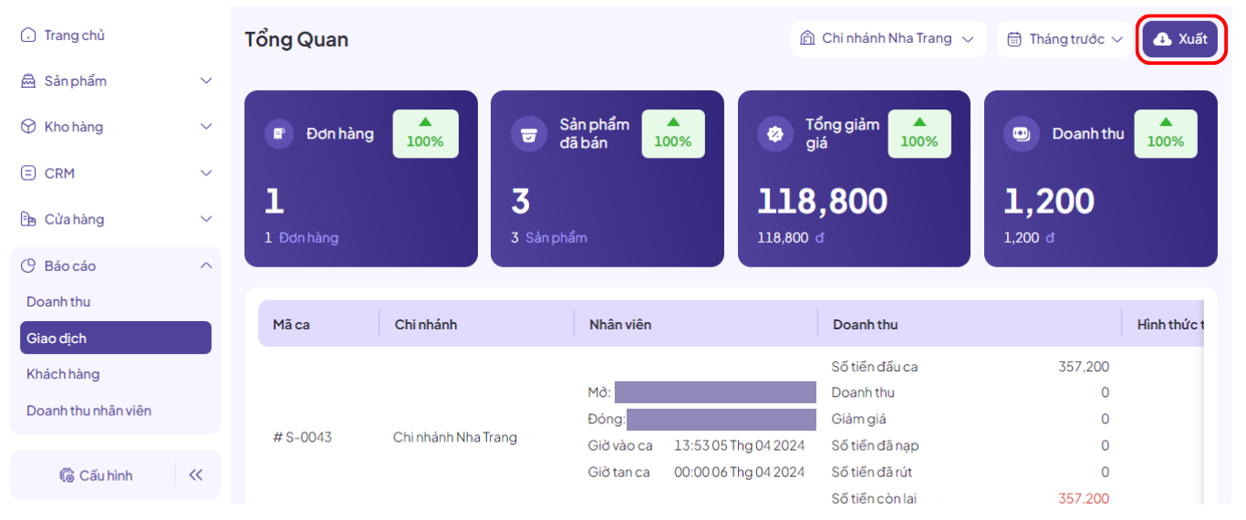 Cập nhật GoF&B 3.3