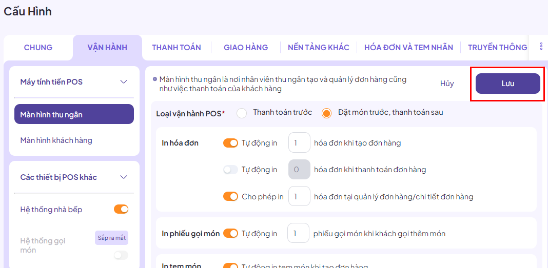 Cập nhật GoF&B 3.4